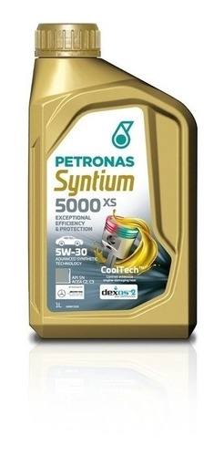 Kit C/6un Óleo Petronas 5w30 Syntium 5000 Dx Sintético 1l