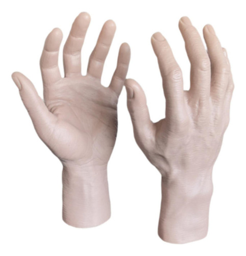 2 Manos Falsas De Halloween Con Simulación De Mano Masculina