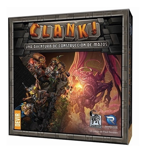 Clank! Una Aventura De Construccion De Mazos- Juego De Mesa!