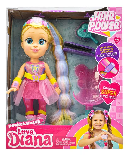 Love Diana Hair Power Diana Accesorios Mu eca 35cm Headstart