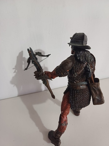 Figura Orco Crossbow Urk-hai Señor De Los Anillos Año 2003 (Usado)
