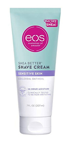 Crema De Afeitar De Piel Sensible A Eos Para Mujeres | Crema