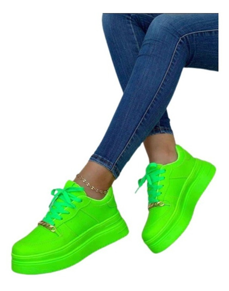 Usando una computadora Ya que Karu Tenis Colores Neon Para Mujer Nike | MercadoLibre 📦