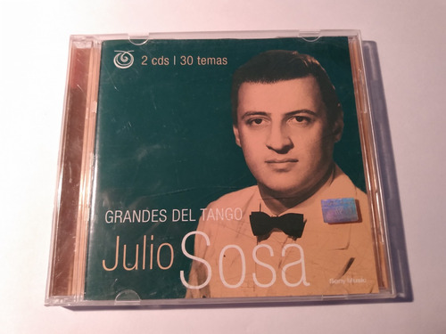 2 Cds - Julio Sosa - 30 Temas - Grandes Del Tango