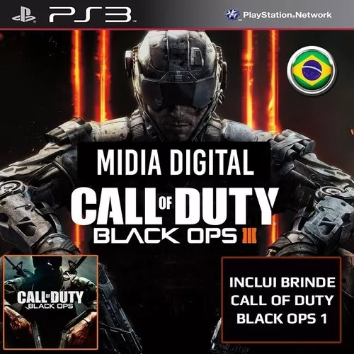 Call of Duty Black Ops 3 Dublado + Brinde Ps3 Psn Midia Digital