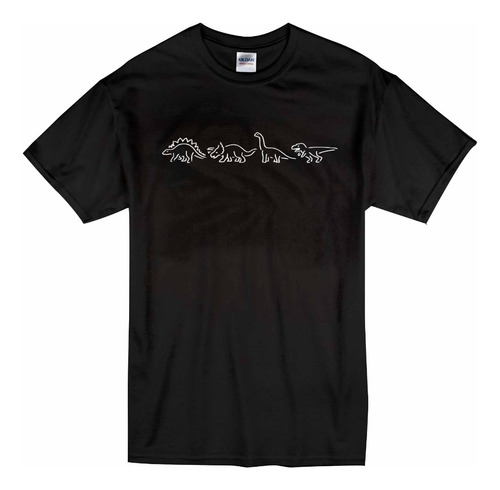 Dinosaurios Playera Dama Caballero