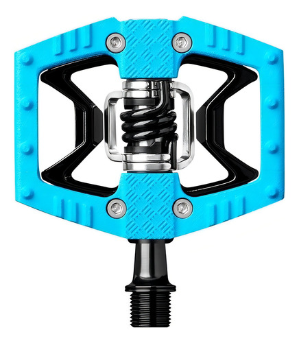 Pedal azul Double Shot 2 de Crank Brothers