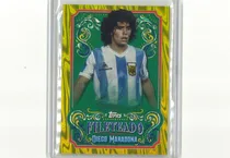 Comprar Diego Maradona Carta Topps Fileteado Afa Limitado Diego Maradona Topps Fileteado Afa