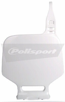 Polisport White Front Number Plate For Yamaha Yz 80 93-0 Lrg