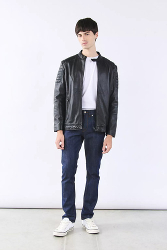 Campera De Cuero Alabama Bensimon