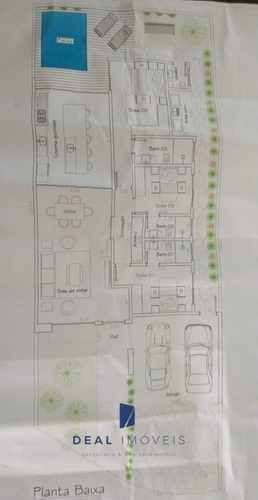 Imagem 2 de 2 de Casa Á Venda 3dts - Cond Campos Do Conde Fase I - 08973-1