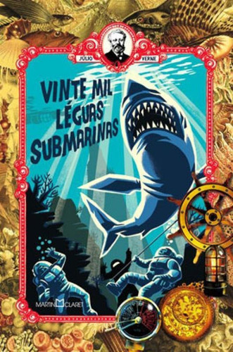 Vinte Mil Léguas Submarinas, De Verne, Julio. Editora Martin Claret, Capa Mole Em Português