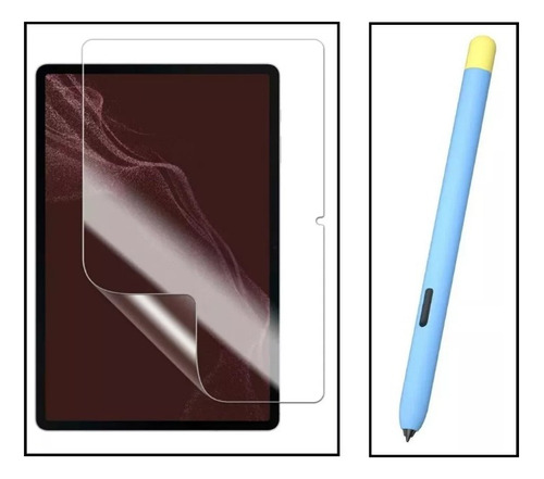 Mica Papel Para Samsung Galaxy Tab S9 Ultra Y Funda S Pen