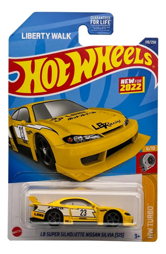 Nissan Silvia S15 Lbwk Hotwheels 1:64