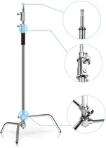 Comprar Tripode Iluminacion Pie C-stand 3,3m Acero Inox Fotografia