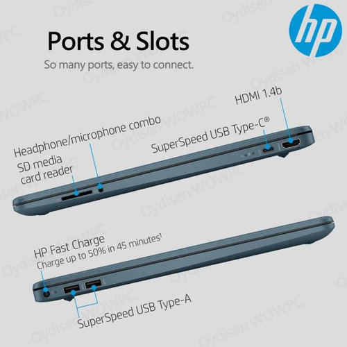 Computadora Portátil Hp De 15,6 Pulgadas, Memoria De 16 Gb,