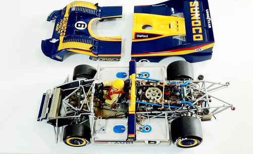 Miniatura Porsche 917 Can Am Donahue 1973 1:18 Exoto (Usado)