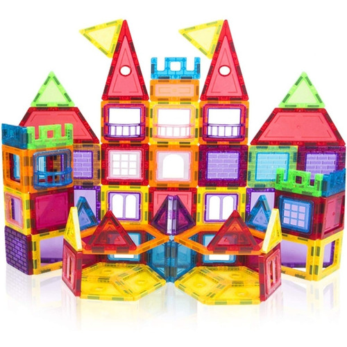 Didáctico Infantil Bloques Magnéticos 106pcs