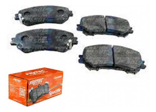 Kit Pastillas Freno Del Nissan Qashqai Mr20dd 2015 2017