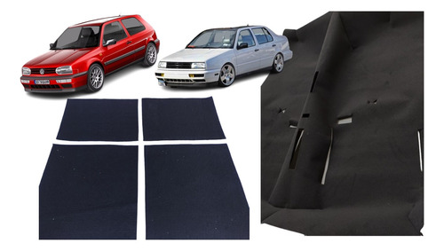 Volks Wagen-kit Alfombra De Jetta-golf A3¡-con Bajo-alfombra