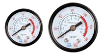 Comprar Manometro Aire Doble Escala Central Montaje Trasero 0-180psi