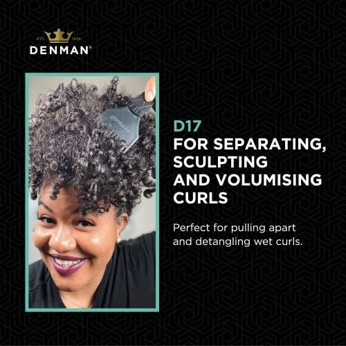 Voluminizador Denman Curl Para Realzar Las Raíces, Dar Volum