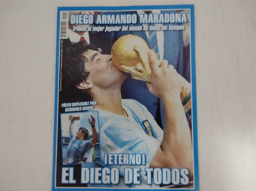 Póster Diego Armando Maradona !eterno! El Diego De Todos