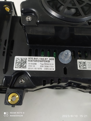 Kit Code Injecao Porsche Panamera 3.6 2010/19 97061860202 (Usado)