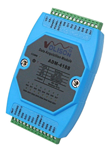 Modulo Rs485 8 In-out Digitales Compatible Con Arduino Plc