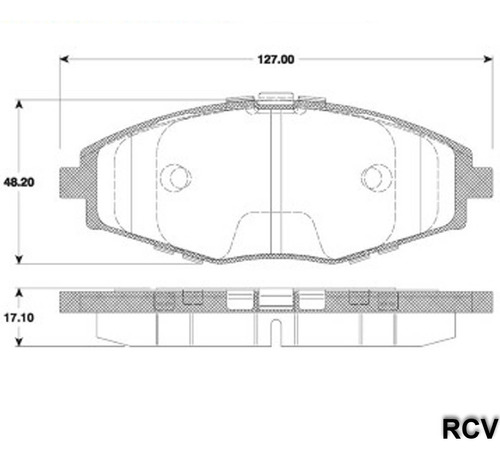 Balatas Disco  Delantera Para Chevrolet Matiz   2009