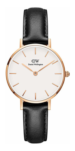 Reloj Mujer Daniel Wellington Dw00100230 Cuarzo Pulso Negro 