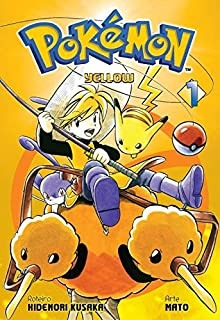 Livro Pokémon Yellow Vol. 1 - Hidenori Kusaka [2005]