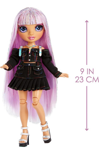 Rainbow High Junior Muñeca Avery Style .