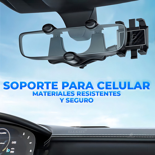 Soporte Universal De Celular Para Coche Espejo Retrovisor
