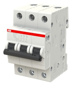 Llave Termica 3x6a Interruptor Termomagnetico Sh203l-c6 Abb