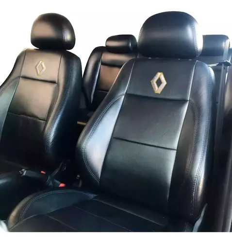 comprar  Capa Banco Carro 100% Couro Renault Logan 13\u002F14\u002F15\u002F16\u002F17\u002F18