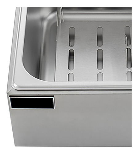 Freidora De Aceite Electrica Para Papas Acero Inoxidable 6l