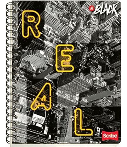 Scribe Inblack, Cuaderno Con Espiral Doble Profesional De