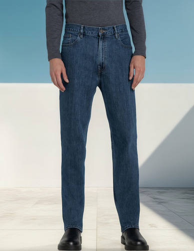 Oggi Jeans Mezclilla Hombre Basic Power Straight Spring