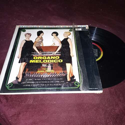 Organo Melodico Vol.2 Juan Torres Lp Vinil Musart 1987