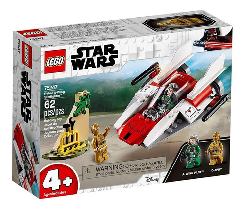 Lego Star Wars 75247 Caza Estelar A-wing