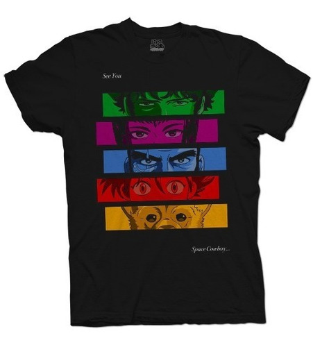 Camisetas Anime Cowboy Bebop De Moda