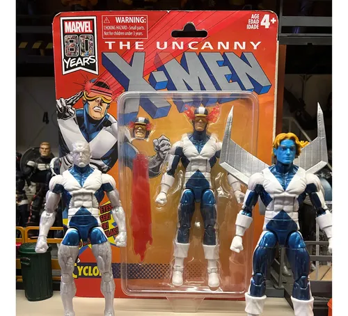 Marvel Legends X-factor Cyclops, Iceman E Angel P/ X-men 97