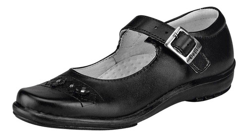 Dogi Niña Zapato Escolar En Color Negro. Cod 47229-2