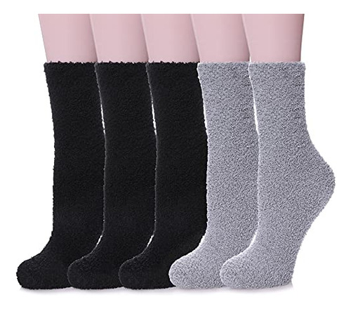 Calcetines Peludos De Animales Para Mujer