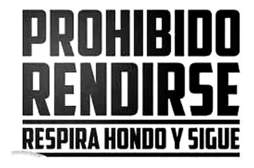 Vinil Empresa Prohibido Rendirse