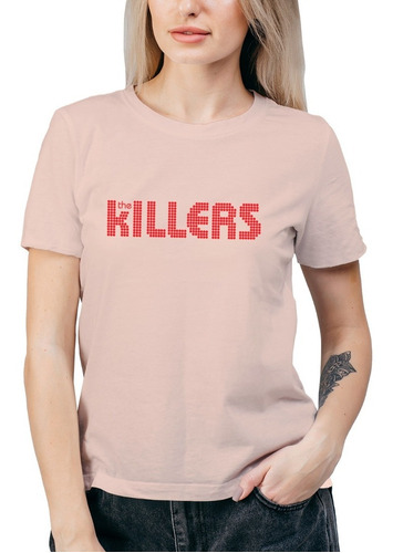  Polera Mujer The Killers Rock Algodón Orgánico Mus72