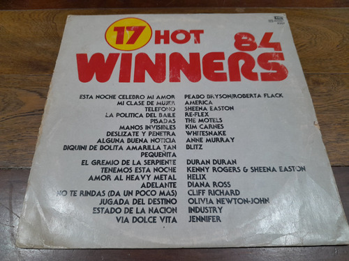 Vinilo - 17 Hot Winners 84 - Duran Duran - America - Blitz