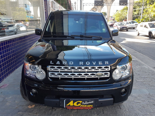 Land Rover Discovery 4 Hse Preta Top 3.0 Bi Turbo Blindada
