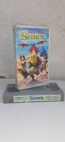 Vhs  Shrek Hablada En Español Edicion Especial 